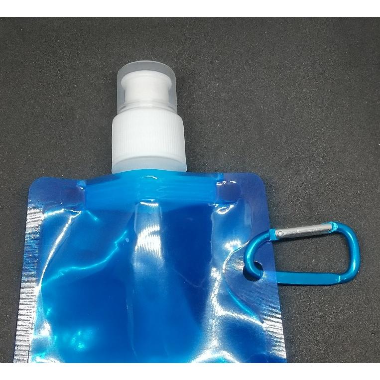 燃やしま専科用 折りたためるボトル　ピンクとブルーの２個セット　1000円 ぽっきり　お買い得 送料無料 |  | 04