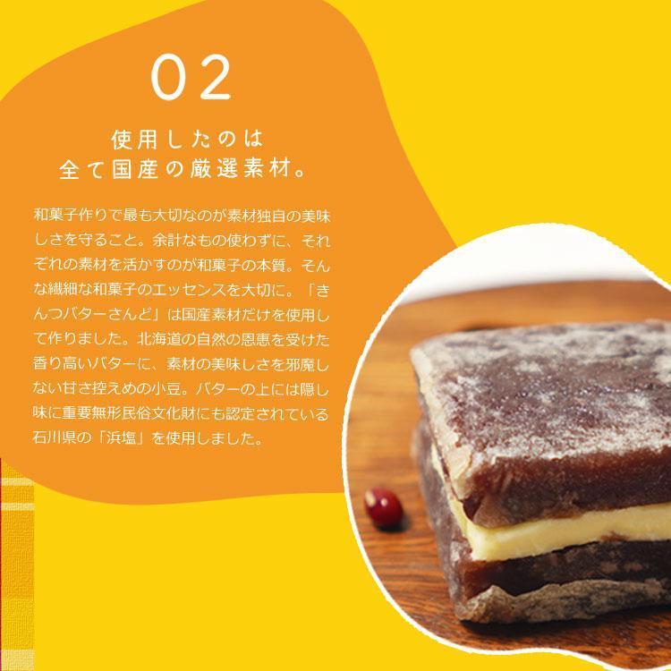 きんつバターサンド8個（冷蔵）きんつバターさんど　きんつば　バターサンド　送料無料　ギフト　贈り物　和菓子　洋菓子　蒲屋忠兵衛商店 |  | 06