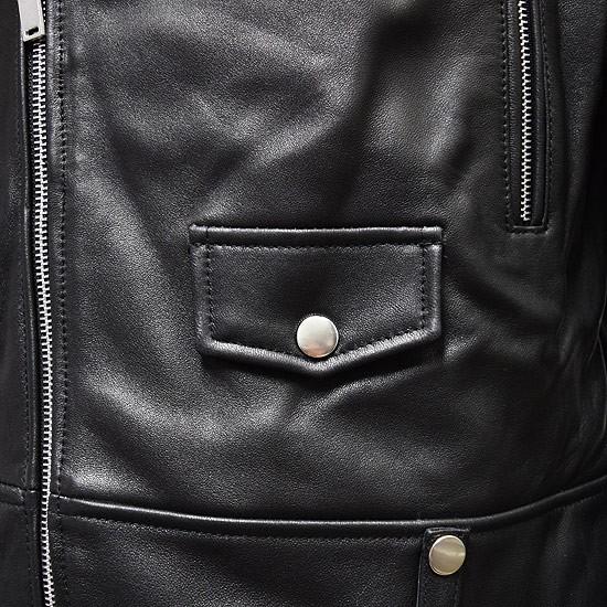 ライダースジャケット メンズ 本革レザー ZIP wライダースジャケット