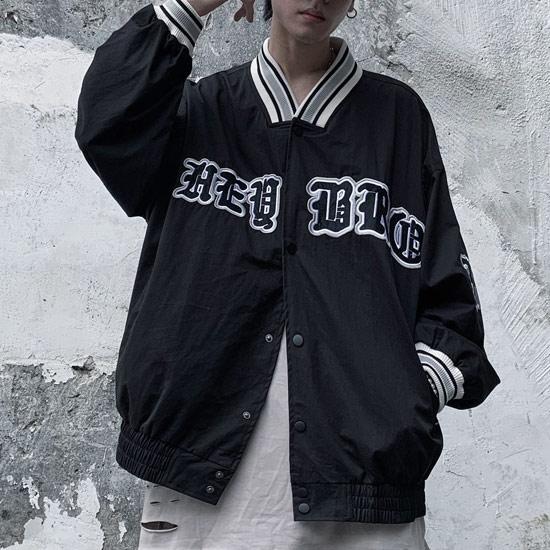 ブルゾン メンズ ストリート系 スタジャン ライトアウター ライン 刺繍 B系 アウター メンズ インポート 秋 冬 新作 アウター 個性的 V系 ホスト A 0 B Stjyan Alleglo クローズ30スタイル 通販 Yahoo ショッピング