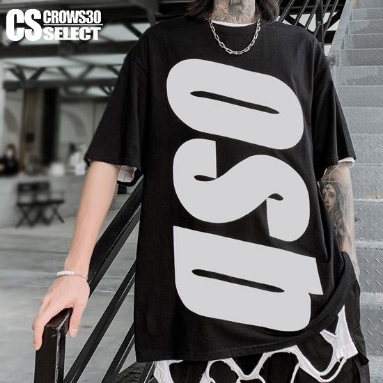 Tシャツ メンズ ストリート系 ビッグロゴ ロング丈 オーバーサイズ カットソー インポート 春 秋 冬 新作 お兄系 個性的 V系 ホスト A 0 Dsp Tee Alleglo クローズ30スタイル 通販 Yahoo ショッピング