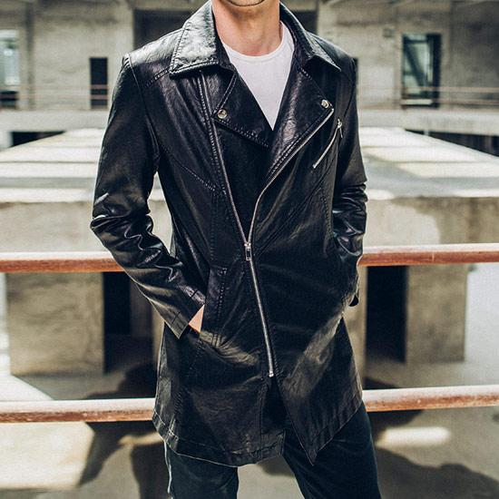 ライダースジャケット メンズ ロング丈 ダブルライダース ライダースコート インポート V系 個性的 衣装 秋 冬 新作 お兄系 A 0 Long Raicoat Alleglo クローズ30スタイル 通販 Yahoo ショッピング