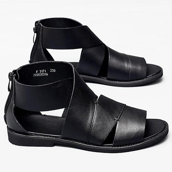 決算特価商品 サンダル メンズ グラディエーター モード系 牛皮 レザー 本皮 本革 送料無料 インポート 男 靴 お兄系 ビター系 個性的 V系 ホスト 父の日 プレゼント Aynaelda Com