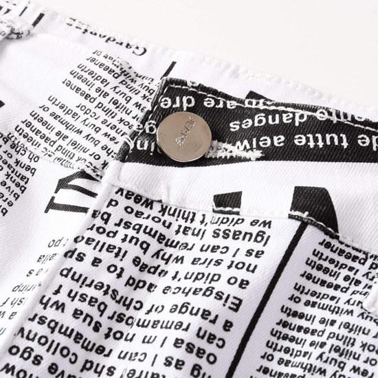 スキニーパンツ メンズ モード系 デニムパンツ 新聞柄 ニュースペーパー オシャレ インポート 個性的 お兄系 ホスト V系 21 春 夏 新作 ビター系 A 1 Sinbun Denim Alleglo クローズ30スタイル 通販 Yahoo ショッピング