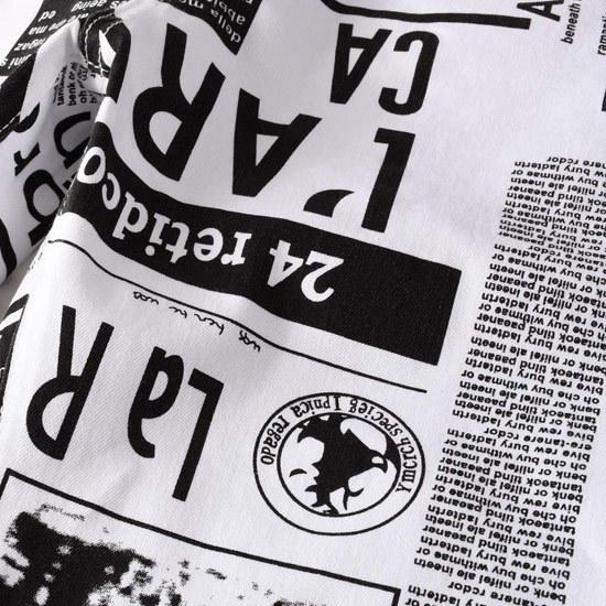 スキニーパンツ メンズ モード系 デニムパンツ 新聞柄 ニュースペーパー オシャレ インポート 個性的 お兄系 ホスト V系 21 春 夏 新作 ビター系 A 1 Sinbun Denim Alleglo クローズ30スタイル 通販 Yahoo ショッピング