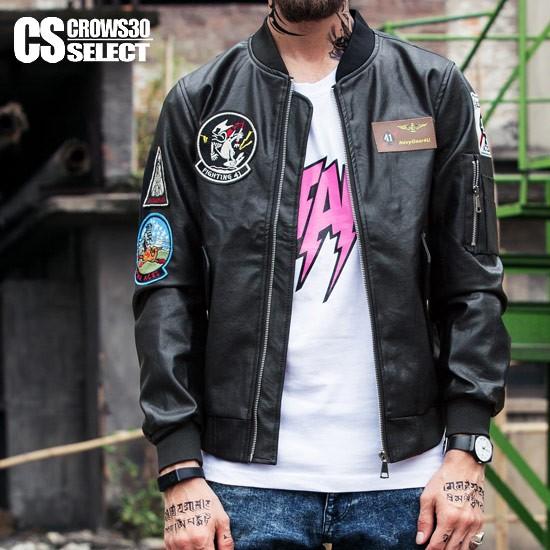 ミリタリージャケット メンズ Ma 1 Ma1 インポート 変形 ワッペン 18 秋 冬 新作 アウター 30代 40代 A 18 Wapen Jkt Alleglo クローズ30スタイル 通販 Yahoo ショッピング