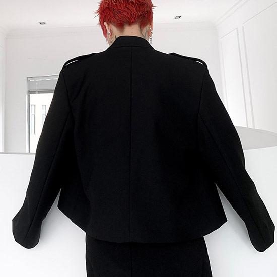 ナポレオンジャケット アウター テーラードジャケット jacket ナポレオンジャケット メンズ モード系 ジャケット テーラード