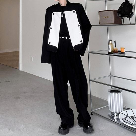 ナポレオンジャケット メンズ モード系 ジャケット テーラード