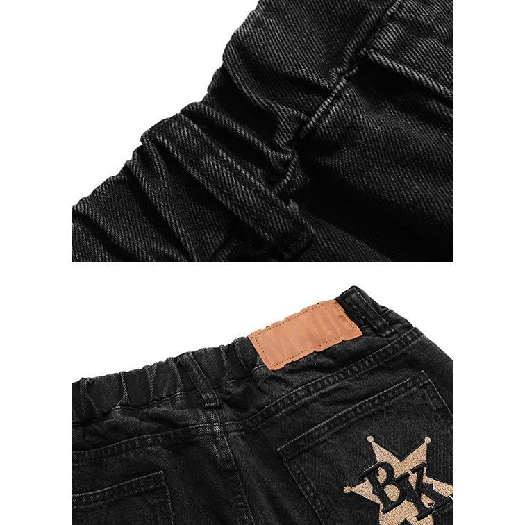 国内発送 ホスト お兄系 インポート オシャレ B系 ジーンズ 刺繍 ライフル 拳銃 カーゴパンツ ストリート系 メンズ デニムパンツ V系 ビター系 新作 冬 秋 春 22 ジーンズ デニム サイズ Free Binghamtonhots Com