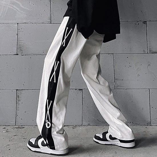 ACCENT LINE SPORTY パンツ searoomlynn ACCENT LINE SPORTYパンツ