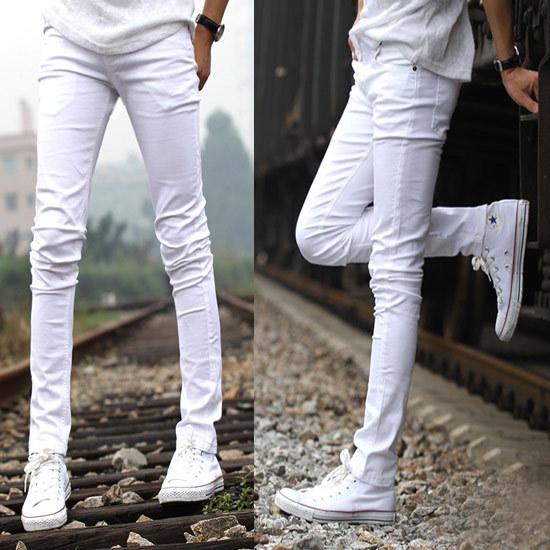 スキニーパンツ メンズ モード系 スキニーデニムパンツ ストレッチ