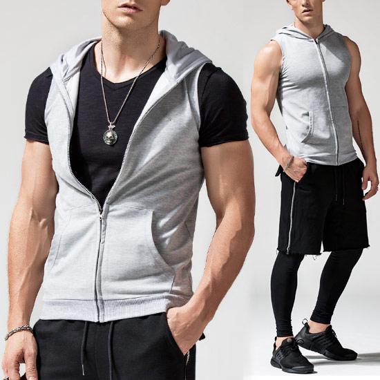 【新品】  ノースリーブ ビーチカバーアップ パーカー 新品】 ノースリーブ ビーチカバーアップ パーカー 新品