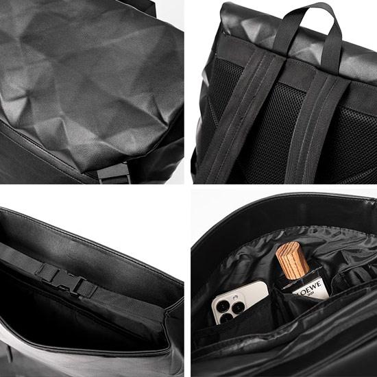 DIR EN GREY リュック　バックパック リュックサック メンズ ディバッグ 立体 ポリゴン モード系