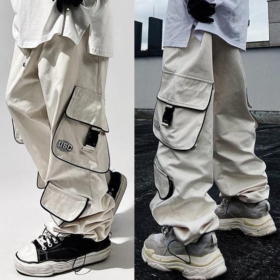 BSRABBIT パンツ カーゴパンツ Mサイズ ベージュ 21-22 BSRABBIT パンツ カーゴパンツ Mサイズ ベージュ 21-22 ベージュ