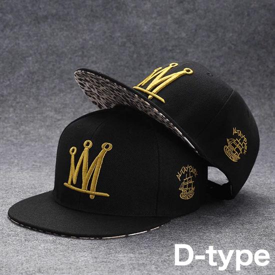 NESTA BRAND 黒キャップ 金刺繍 NESTA BRAND 黒キャップ 金刺繍