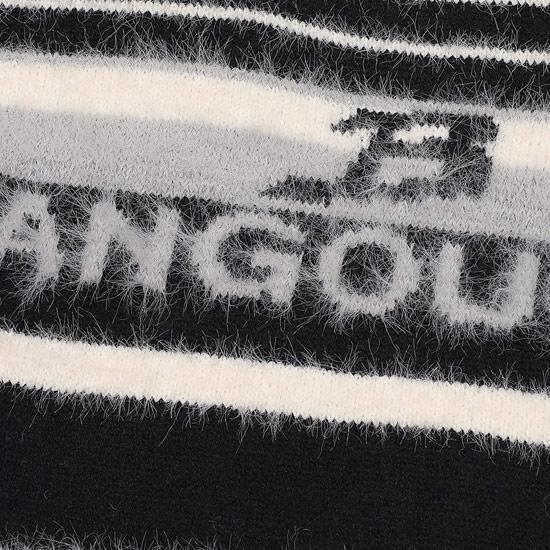 セーター メンズ ボーダー モード系 ニットソー メンズ V系 ロンT オラオラ系 セーター 総柄 刺繍 ロングTシャツ y2kファッション ヴィジュアル系 ホスト |  | 08