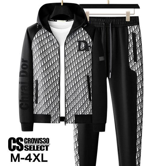 オラオラ系 セットアップ メンズ パーカー ジャージ 上下セット ルーム