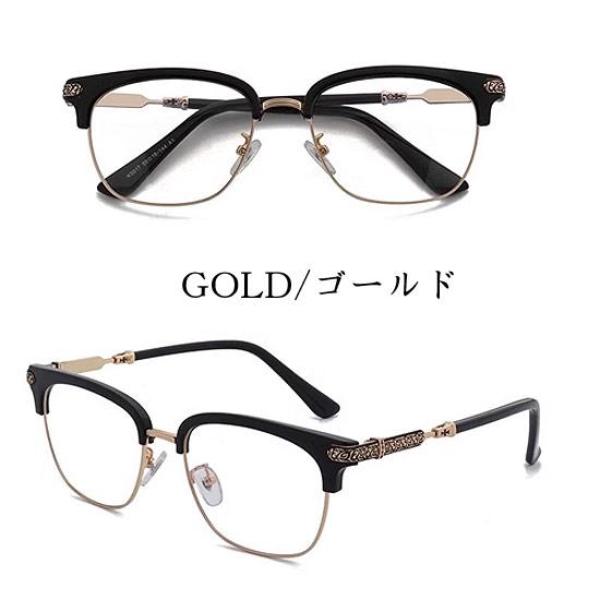 超人気 十字架 メガネ 伊達メガネ 高品質 お洒落間違いなし 伊達メガネ オラオラ系 眼鏡 メンズ プレート メガネ 十字架