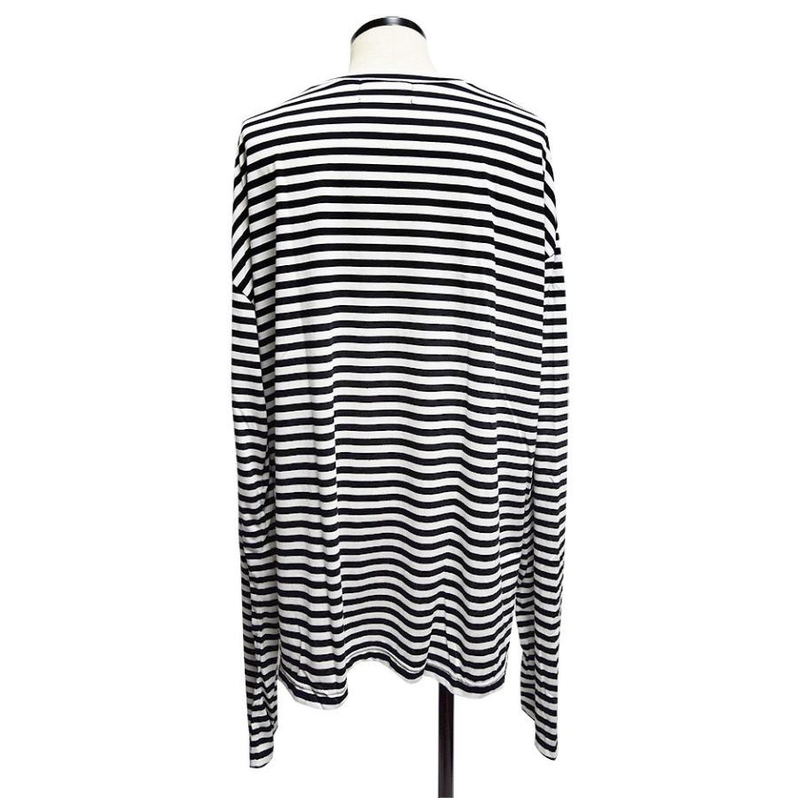 希少 黒入荷 ロングtシャツ メンズ ロング丈 カットソー ロンt ボーダー 萌え袖 変形 Allegro アレグロ 個性的 ホスト V系 ビジュアル系 モード系 ファッション 日本製 長袖 サイズ Free Readingtherapycenter Com