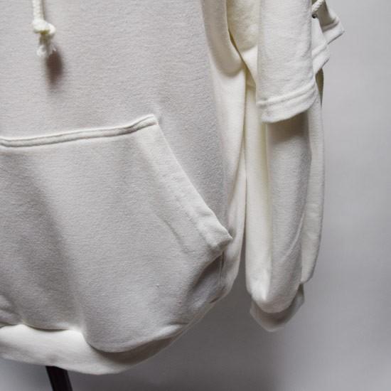 ロングtシャツ メンズ レースアップ ビックサイズ パーカー 変形 カットソー 個性的 ホスト V系 ビジュアル系 モード系 ファッション 日本製