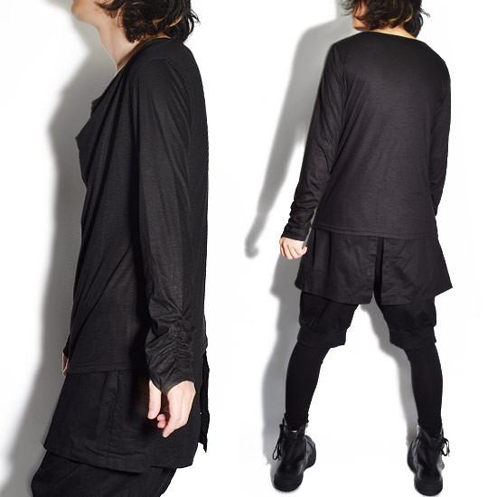 KRISVANASSCHE ドレープカットソー KRISVANASSCHE ドレープカットソー