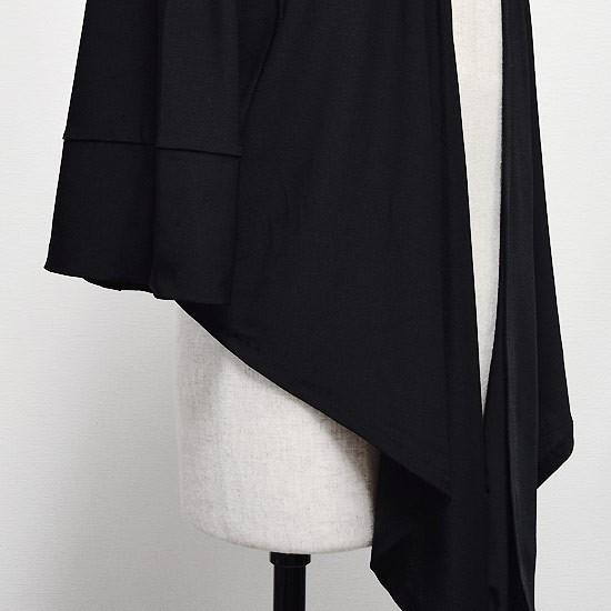 ✨極美品✨モヴェスエルヴ コットン リネン カーディガン 薄手 黒 ブラック h042a-bck2-01.jpg