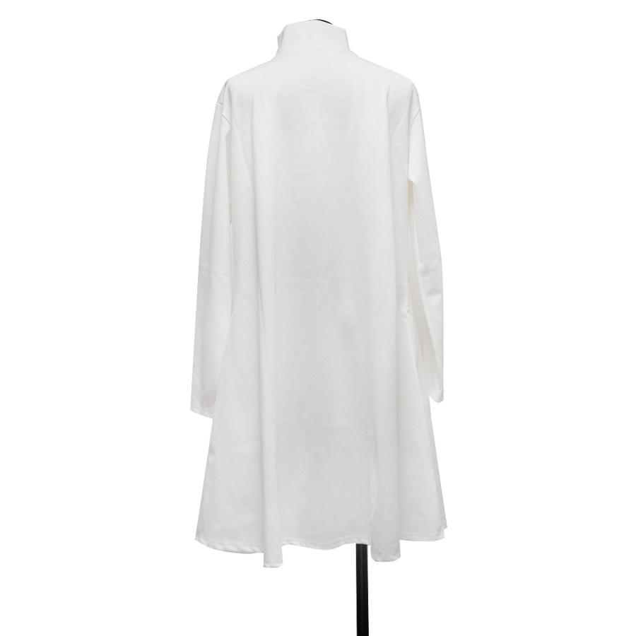 ロングtシャツ メンズ モード系 ワンピース レディース ハイネック ロングカットソー Allegro 秋 冬 新作 個性的 ホスト V系 ビジュアル系 日本製 お兄系 A Wht Alleglo クローズ30スタイル 通販 Yahoo ショッピング