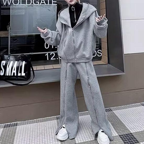 V系 セットアップ メンズ モード系 パーカー 上下セット ルーム