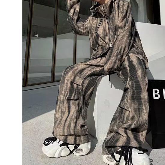 オラオラ系 セットアップ メンズ V系 パーカー 上下セット