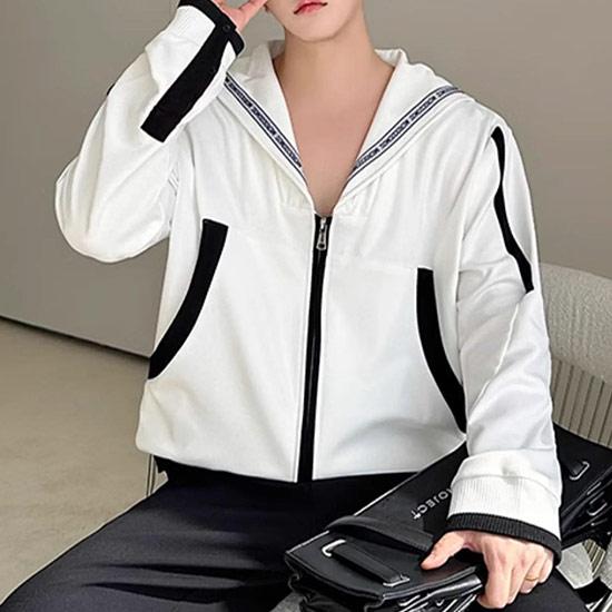 ブルゾン メンズ セーラー服 モード系 パーカー V系 アウター