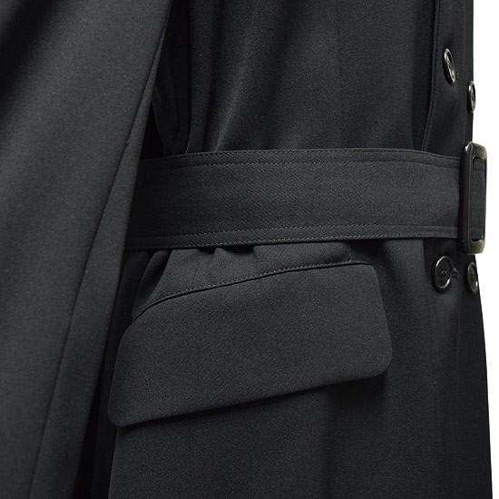 トレンチコート メンズ ロングコート ダブルコート ベルト オリジナル ブランド 個性的 ホスト V系 ビジュアル系 モード系 A Blk Alleglo クローズ30スタイル 通販 Yahoo ショッピング