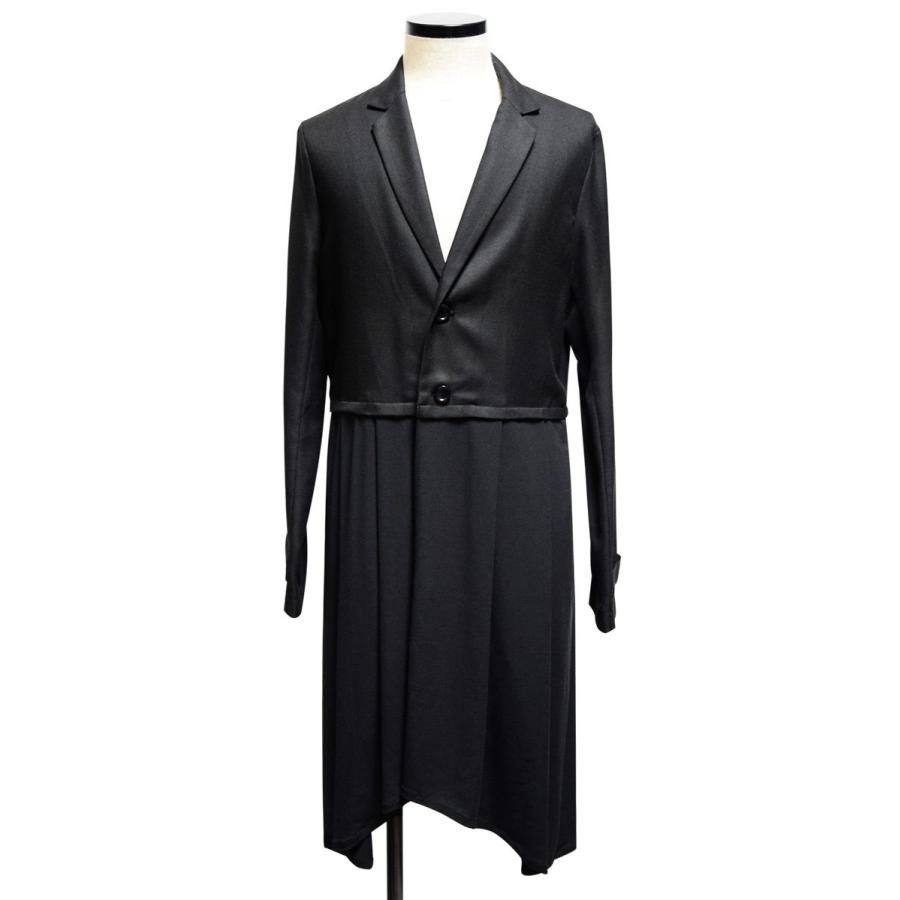 テーラードジャケット メンズ ロング丈 ジャケット 変形 ドレープコート ホワイト 白 オリジナル ブランド 個性的 ホスト V系 ビジュアル系 モード系 A Blk Alleglo クローズ30スタイル 通販 Yahoo ショッピング