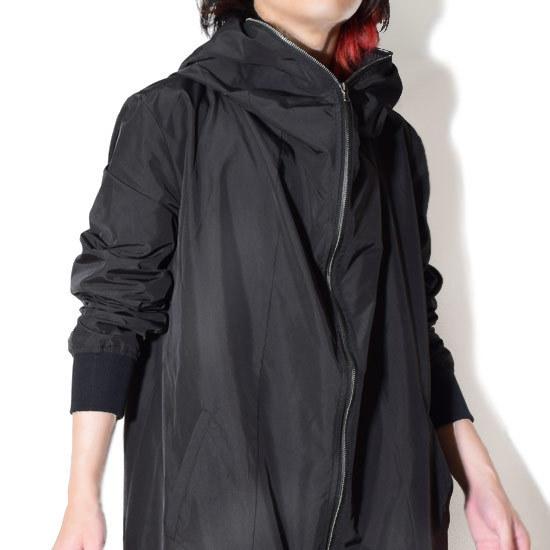 ロングパーカー メンズ ロングコート メンズパーカー モッズコート 黒