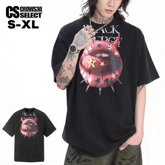 モード系 メンズ Tシャツ V系 カットソー レディース オラオラ系