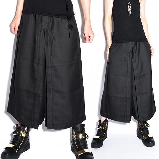 ガウチョパンツ メンズ 袴パンツ ワイドパンツ スカートパンツ