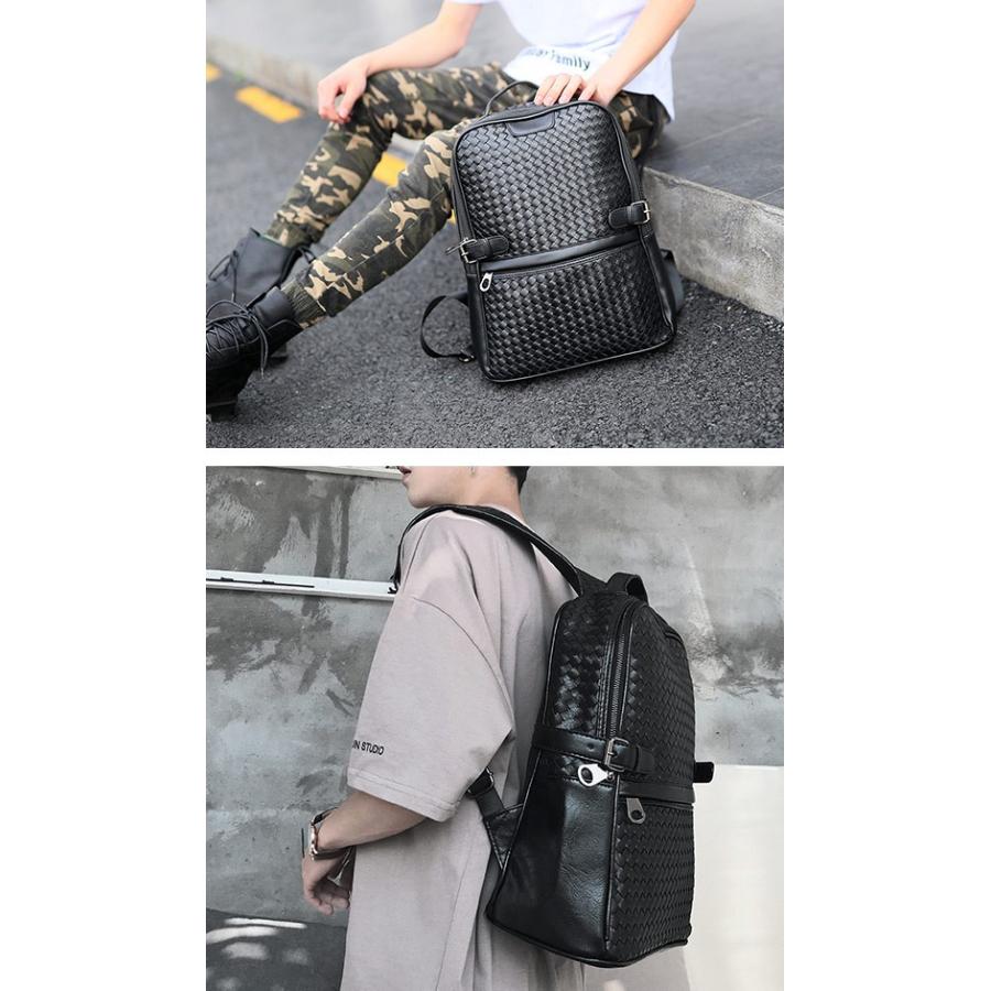 お試し価格 デイバッグ インポート ビジネスバッグ ストリート系 編み込み ディバッグ メンズ リュックサック メンズ 編み込みデザインミリタリーリュックサック バックパック 鞄 男 ユニセックス Bag バッグ Rankinengineering Com
