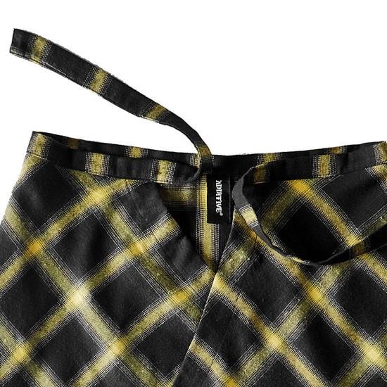 スカート メンズスカート 巻きスカート チェックスカート レオパード