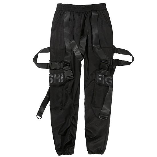 ジョガーパンツ メンズ ストリート系 カーゴジョガーパンツ ベルト