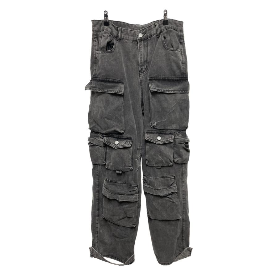 デニムパンツ メンズ モード系 カーゴパンツ V系 デニムカーゴ デニムパンツ メンズ モード系 カーゴパンツ V系 デニムカーゴ