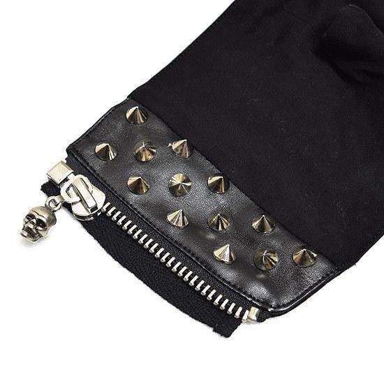 手袋 メンズ グローブ メンズ 指ぬき スタッズ ドクロ スカル 変形 モード系 インポート 21 春 夏 秋 冬 新作 アクセサリー お兄系 V系 衣装 ビジュアル系 Al H Stud Grove Alleglo クローズ30スタイル 通販 Yahoo ショッピング