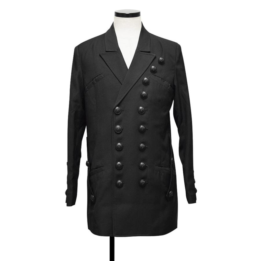 イトRoen ロエン ナポレオンジャケット ブラック テーラードジャケット Roen ロエン テーラードジャケット ブレザー ブラック