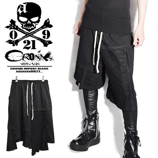 ハーフパンツ ショート ブラック archive vintage モード ハーフパンツ ショート ブラック archive vintage モード