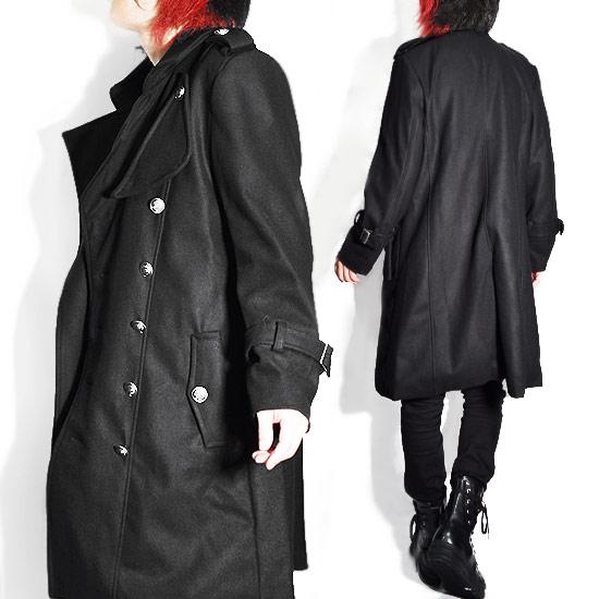 【希少】バーバリー ロンドン ナポレオンコート ロング ベルテッドコート レザー 希少】バーバリー ロンドン ナポレオンコート ロング ベルテッド