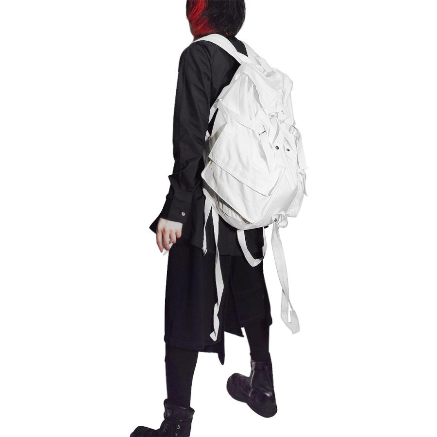 リュックサック メンズ ディバッグ ミリタリー モード系 ホワイト 白 インポート お兄系 デイバッグ バックパック Bag ユニセックス 男 鞄 Al Wht Code Ryuk Alleglo クローズ30スタイル 通販 Yahoo ショッピング