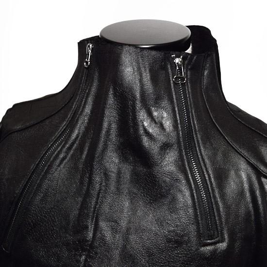 ライダースジャケット メンズ 変形 ネック カットソー ライダースジャケット メンズ 変形 ネック カットソー