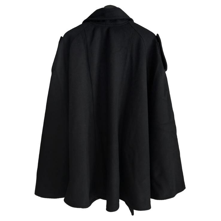 ダブルコート メンズ ポンチョ ナポレオンコート 変形 2018 春 新作 30