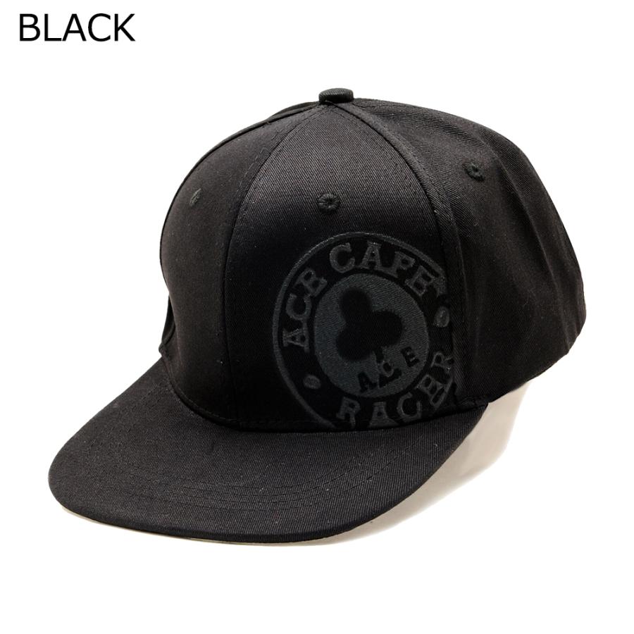 春夏 キャップ メッシュ 帽子 RACER コットンキャップ ブラック ホワイト 男女兼用 ACE CAFE LONDON AC007FC