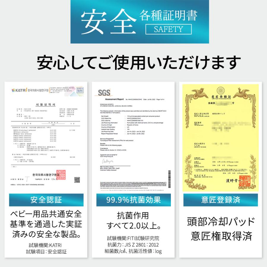めちゃクール アイスヘッド（登録商標） 帽子用  クリア/Mサイズ/22℃  冷感グッズ 折り畳める メンズ レディース キッズ ICE HEAD | ブランド登録なし | 07