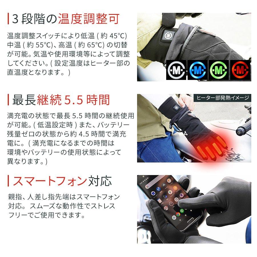 めっちゃヒート電熱インナーグローブ新品Sサイズ めちゃヒート 電熱インナーグローブ Sサイズ 薄手タイプ