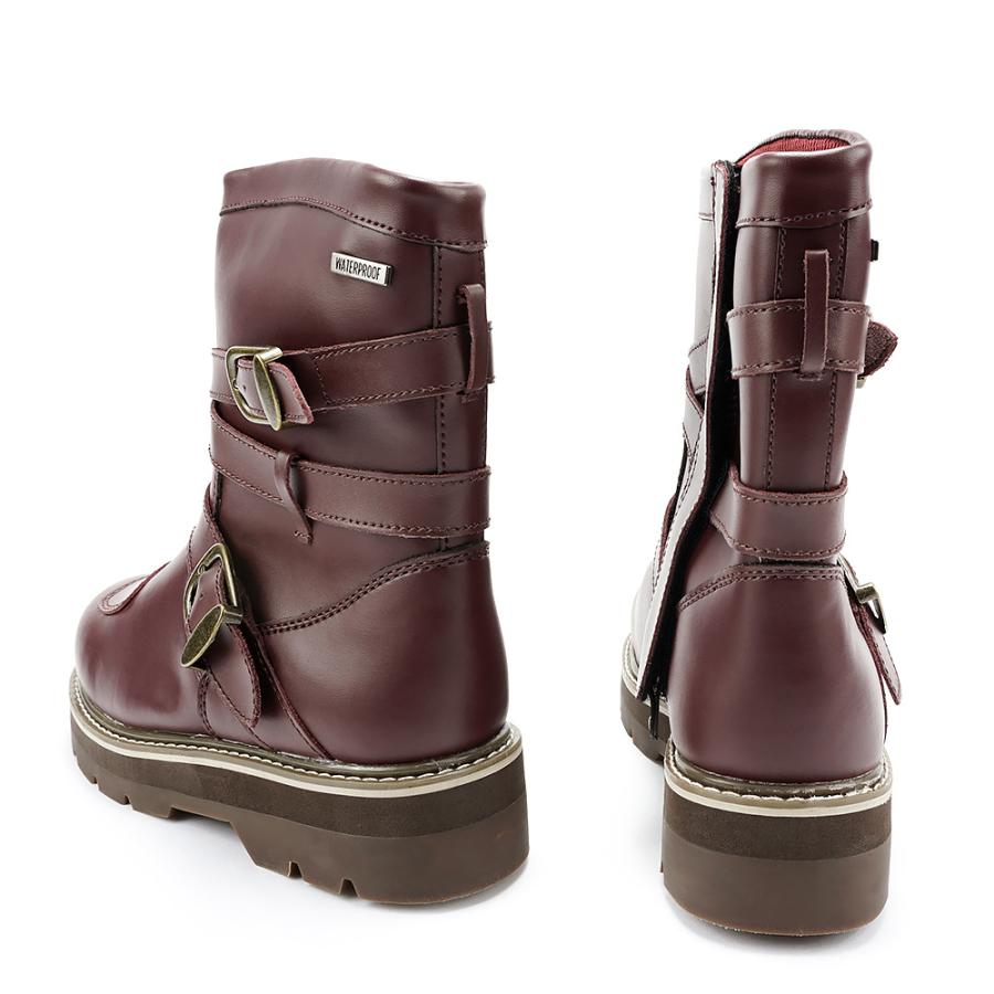 Rosso StyleLad　ROB-202　厚底バイクブーツ サイズ23.5 ロッソ RossoStyleLab ロッソスタイルラボ ROB-202 防水